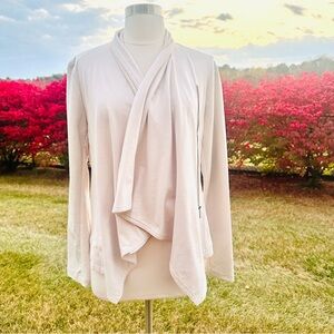 INC faux suede jacket